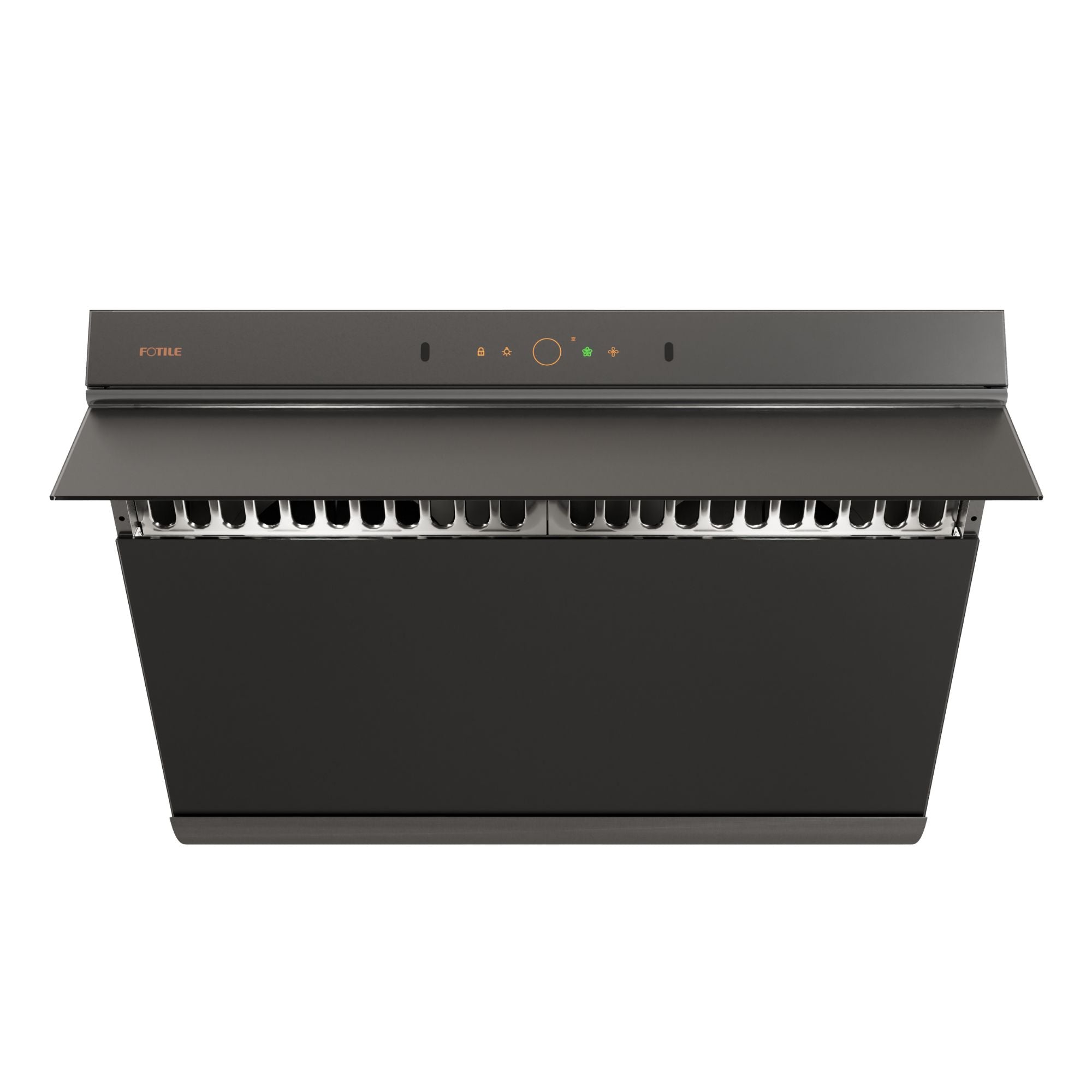 Front. FOTILE - FOTILE 30" 1100CFM Under Cabinet|Wall Mount Range Hood in Moonshawdow - Moonshadow Grey.