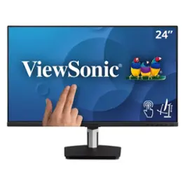 ViewSonic - TD2455 24" IPS LED FHD Touch Screen Monitor (DisplayPort, HDMI, USB) - Black