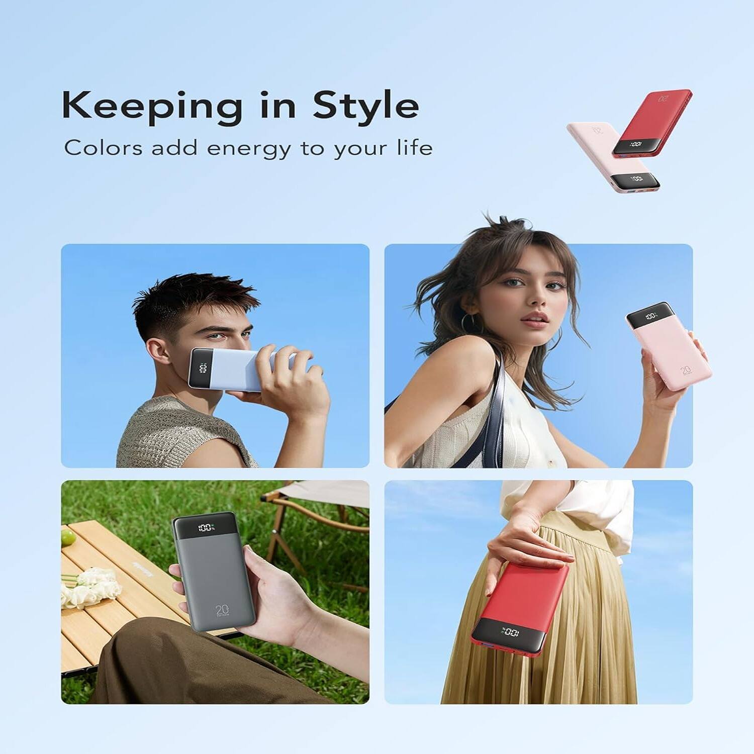 Keeping in Style, Colors add energy to your life, 20 100: 20 100: