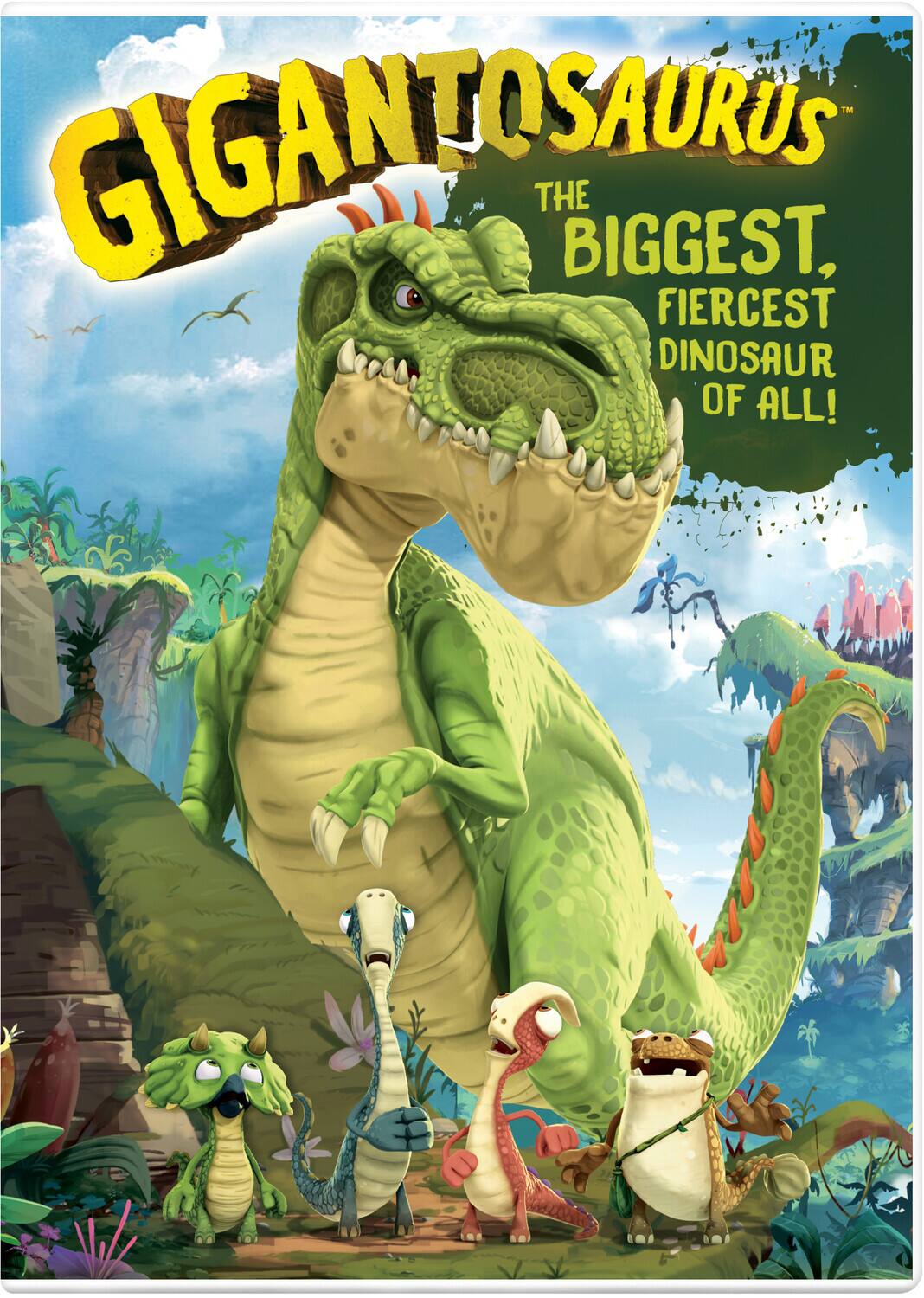 Front. Gigantosaurus: The Biggest, Fiercest Dinosaur of All!   - DVD.