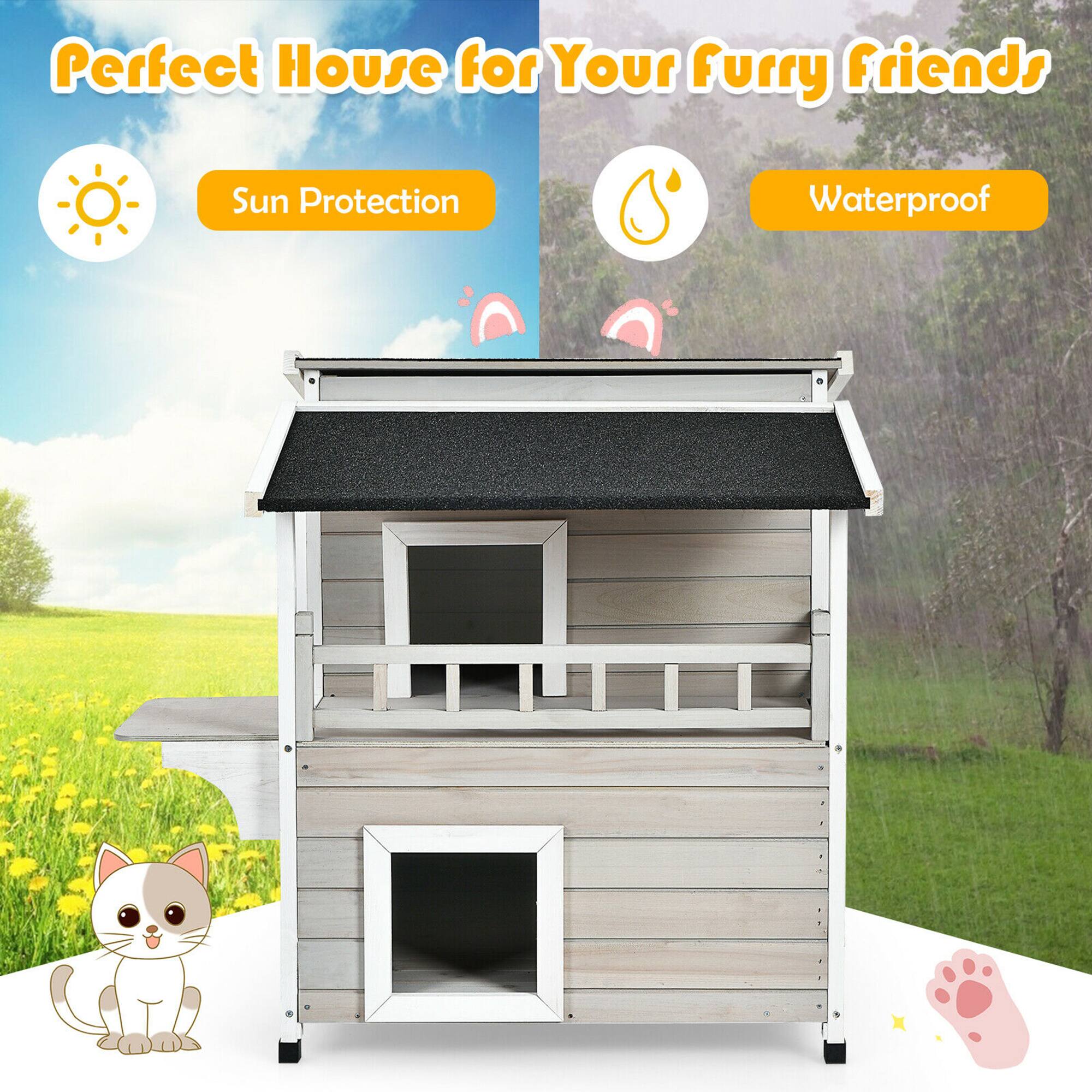 Perfect House for Your Furry Friends

- Sun Protection
- Waterproof