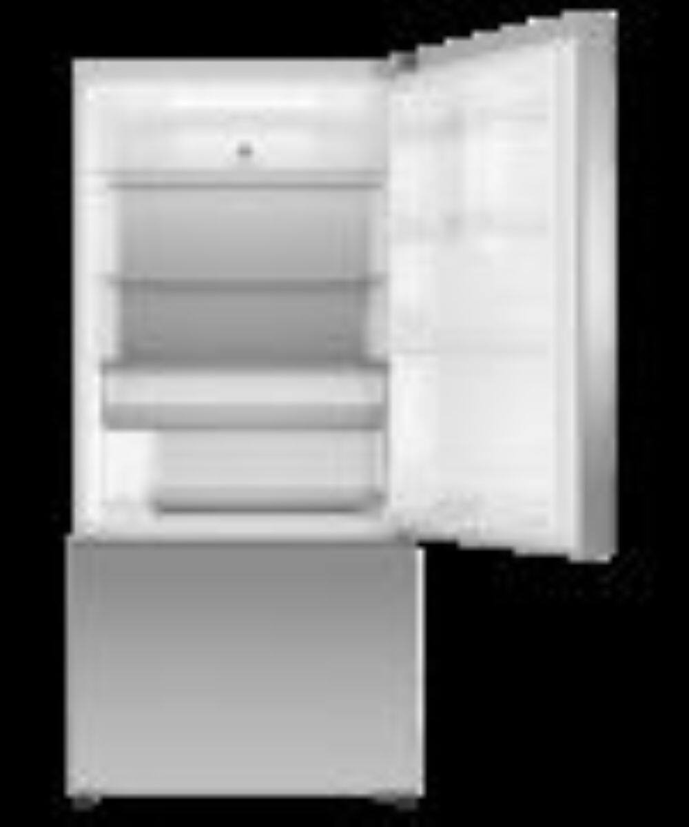 Alt View 13. Fisher & Paykel - 18.2 Cu. Ft. Bottom Mount Freezer Freestanding Refrigerator with Ice & Water - Stainless Steel.