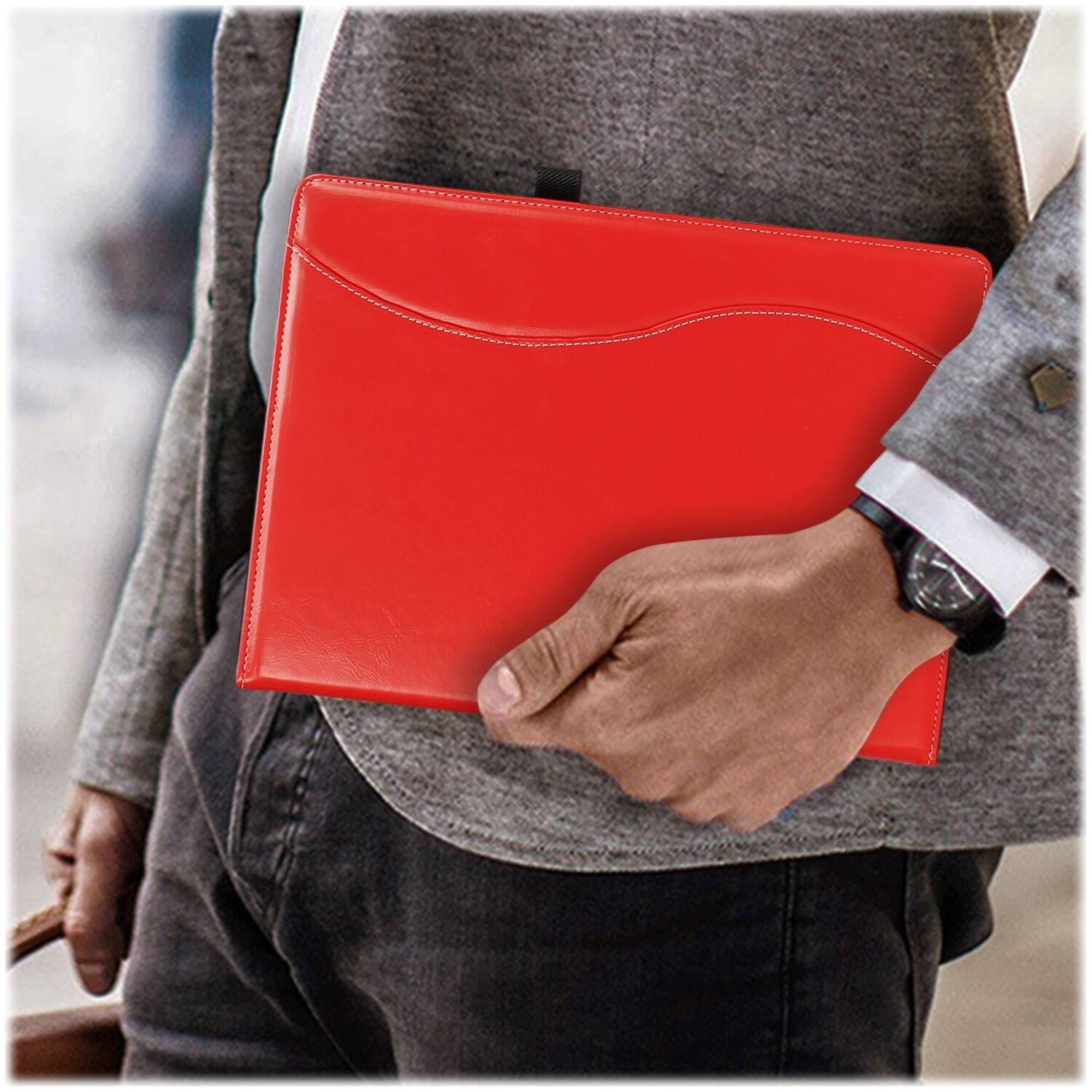 Alt View 16. SaharaCase - Business Series Folio Case for Microsoft Surface Pro 8 - Red.