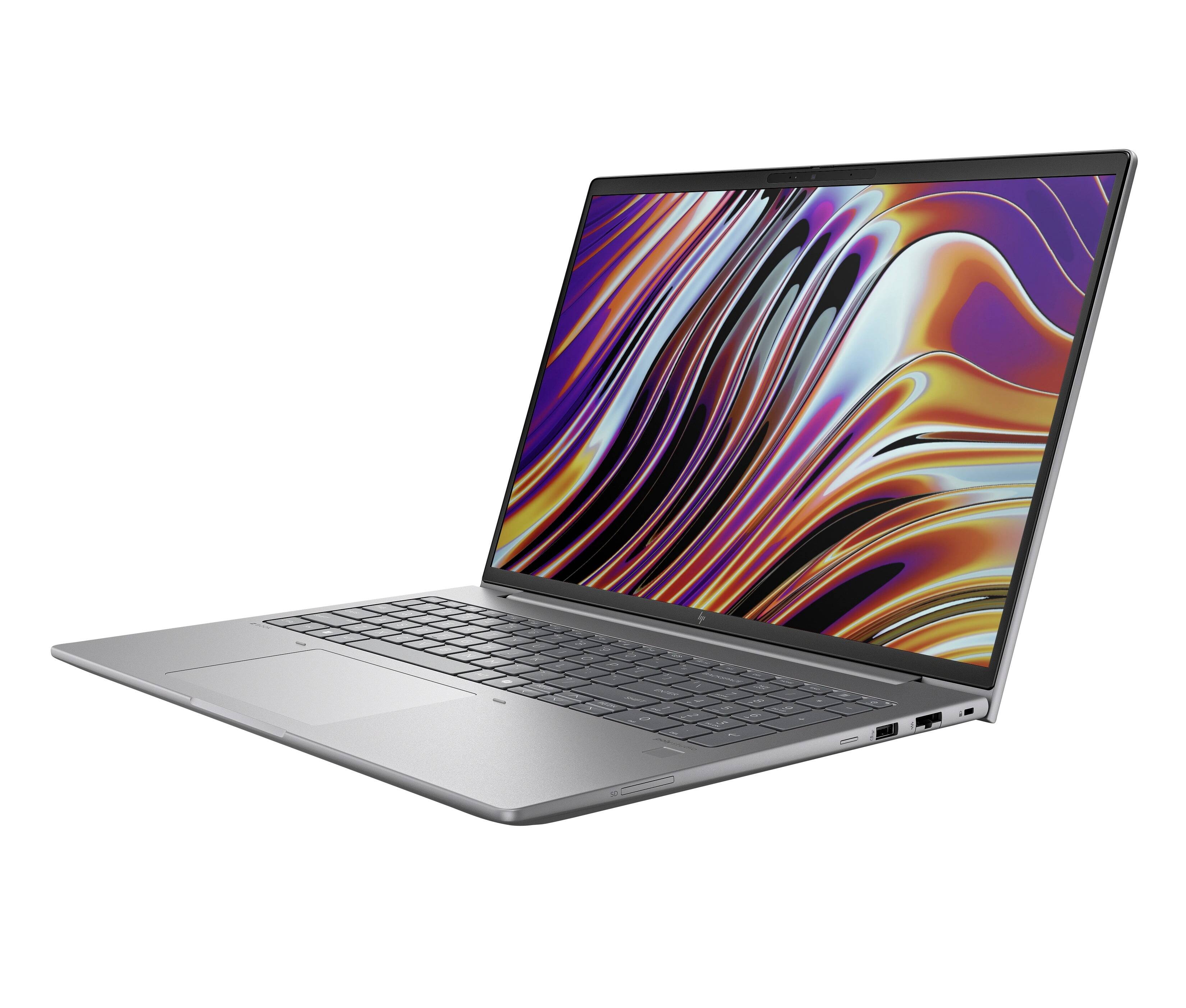 Alt View 2. HP - ZBook Power 16 G11 A 16" Mobile Workstation Laptop - NVIDIA RTX A1000 - AMD Ryzen 7 PRO 8845HS - 64GB RAM - 2TB SSD - Sliver.