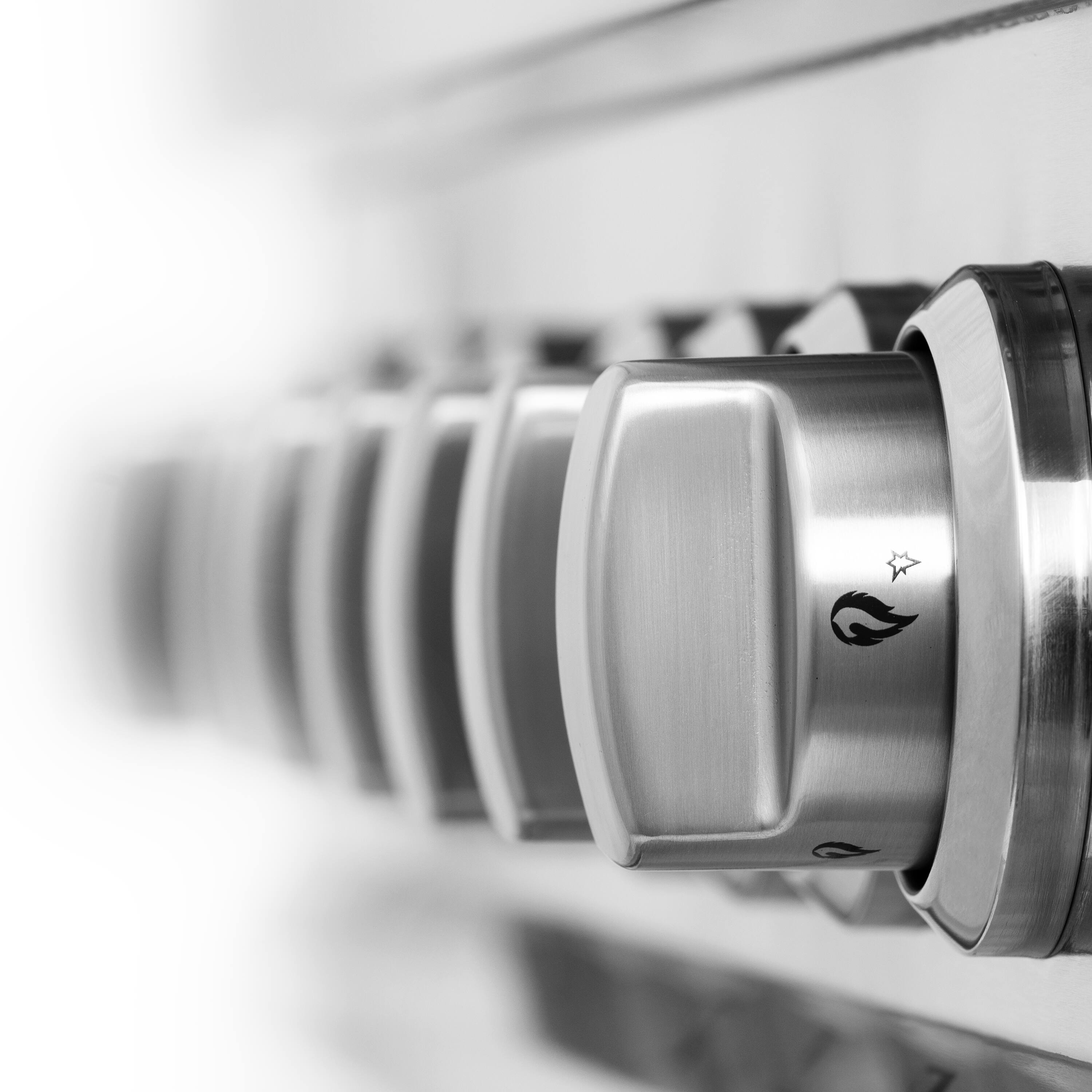 Alt View 10. ZLINE - 36" Legacy Dual Fuel Range w/ 6 Burner Gas Cooktop and Electric Convection Oven (RA36) - Stainless steel.