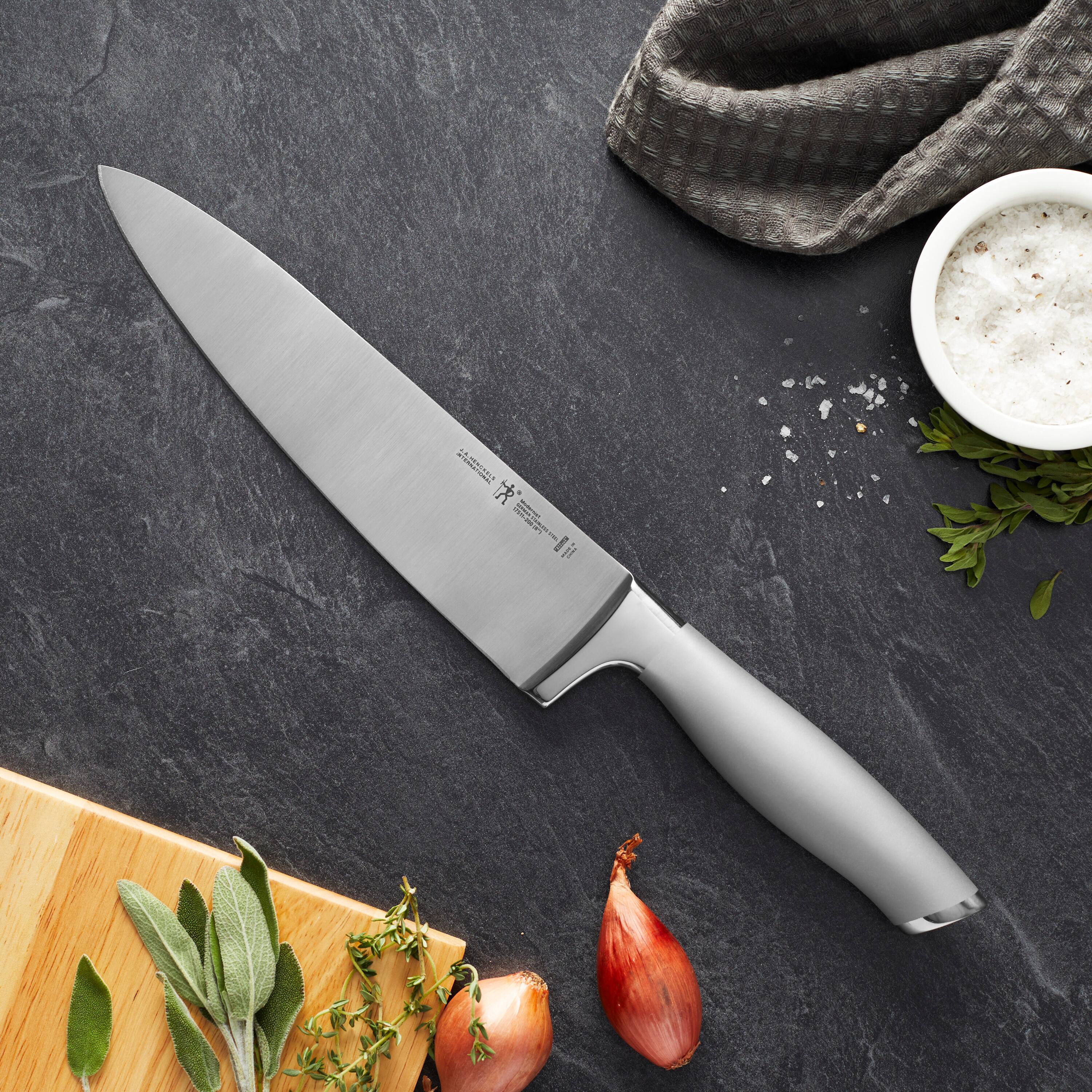 Alt View 1. Henckels - Henckels Modernist 8-inch Chef's Knife - Stainless Steel.