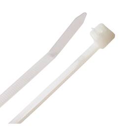 Steel Grip - 8 in. L White Cable Tie 25 pk