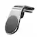 Front. Stock Preferred - Magnetic Car Air Vent Phone Mount Holder Silver - Silver.