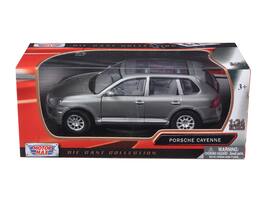 2008 Porsche Cayenne 1/24 Diecast Model Car by Motormax - Gray Metallic