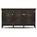 Alt View 12. Simpli Home - Bedford Wide Storage Cabinet - Dark Tobacco Brown.