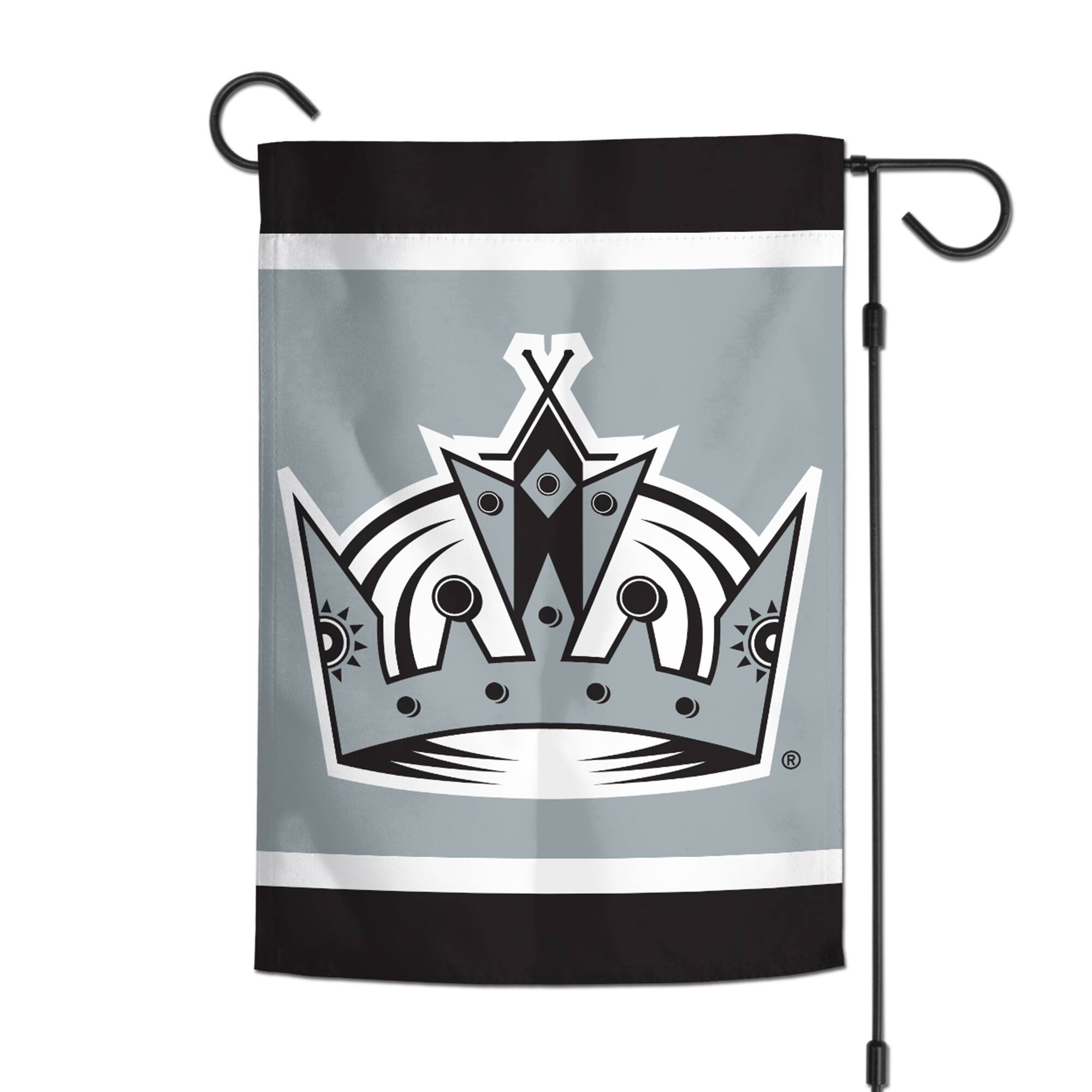 Alt View 1. WinCraft - Los Angeles Kings 12'' x 18'' Favorite Team Garden Flag - Multicolor.