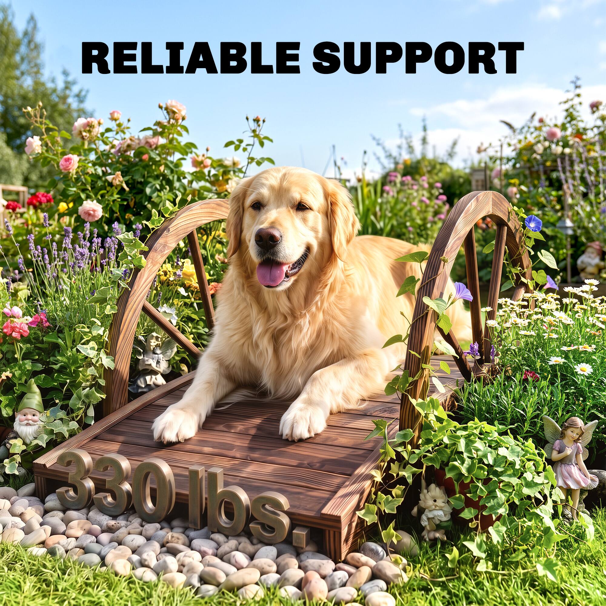 RELIABLE SUPPORT  
330 lbs