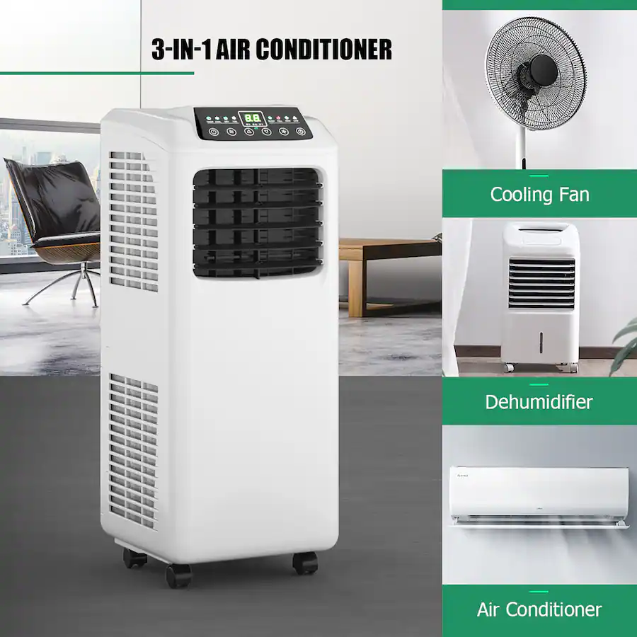 Costway 5500 BTU in Portable Air Conditioner Cools up to 250