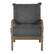Front. OSP Home Furnishings - Fletcher Spindle Chair - Charcoal.