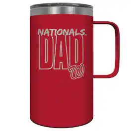 Great American Products - Washington Nationals Dad 18oz. Hustle Travel Mug - Multicolor