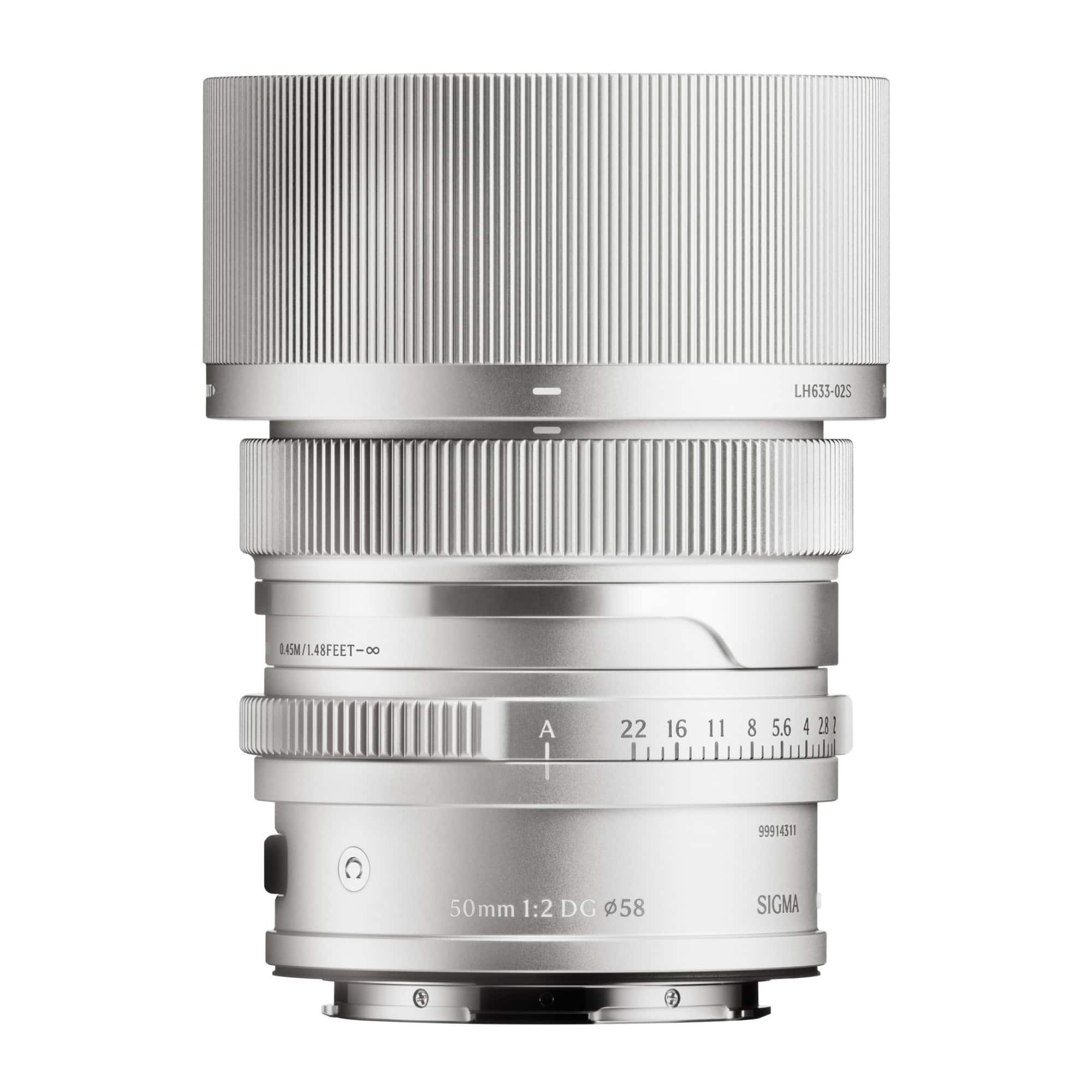 Sigma - 50mm F2 DG Silver Contemporary Lens for L Mount