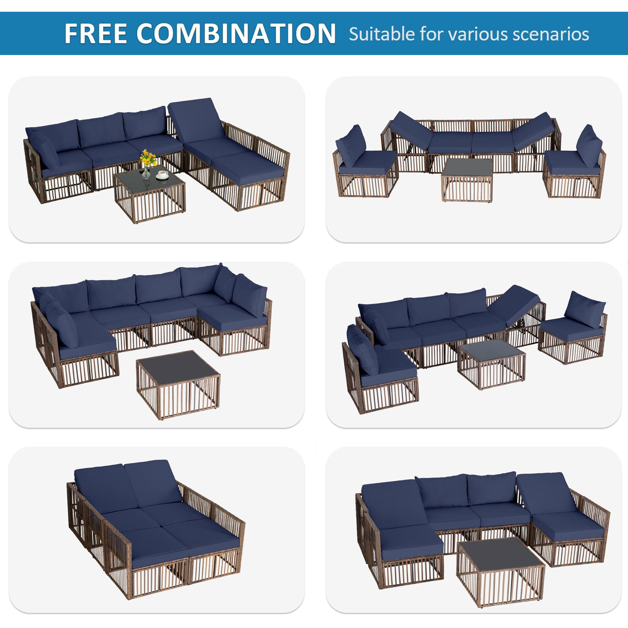FREE COMBINATION  
Suitable for various scenarios