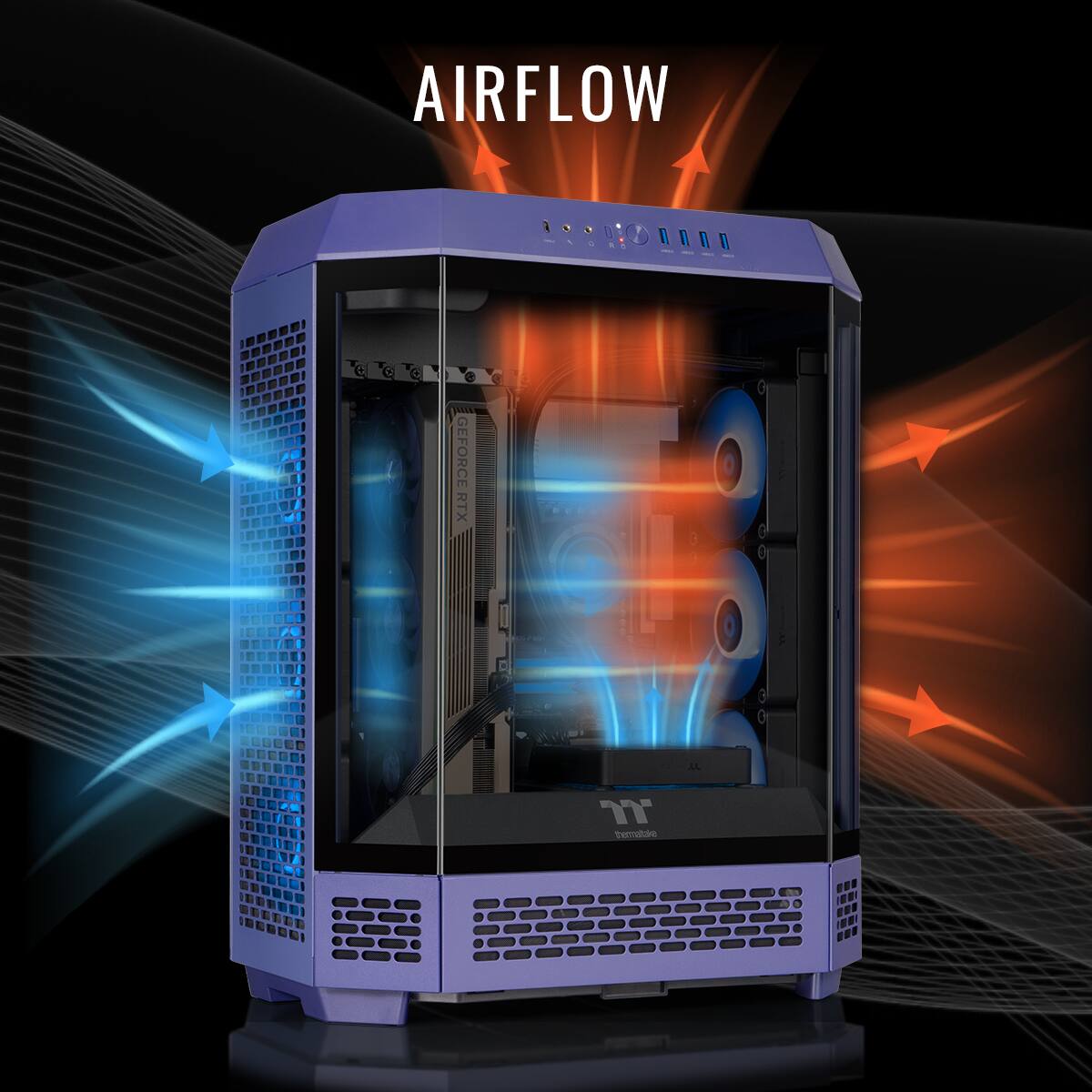 AIRFLOW  
GEFORCE RTX 3050