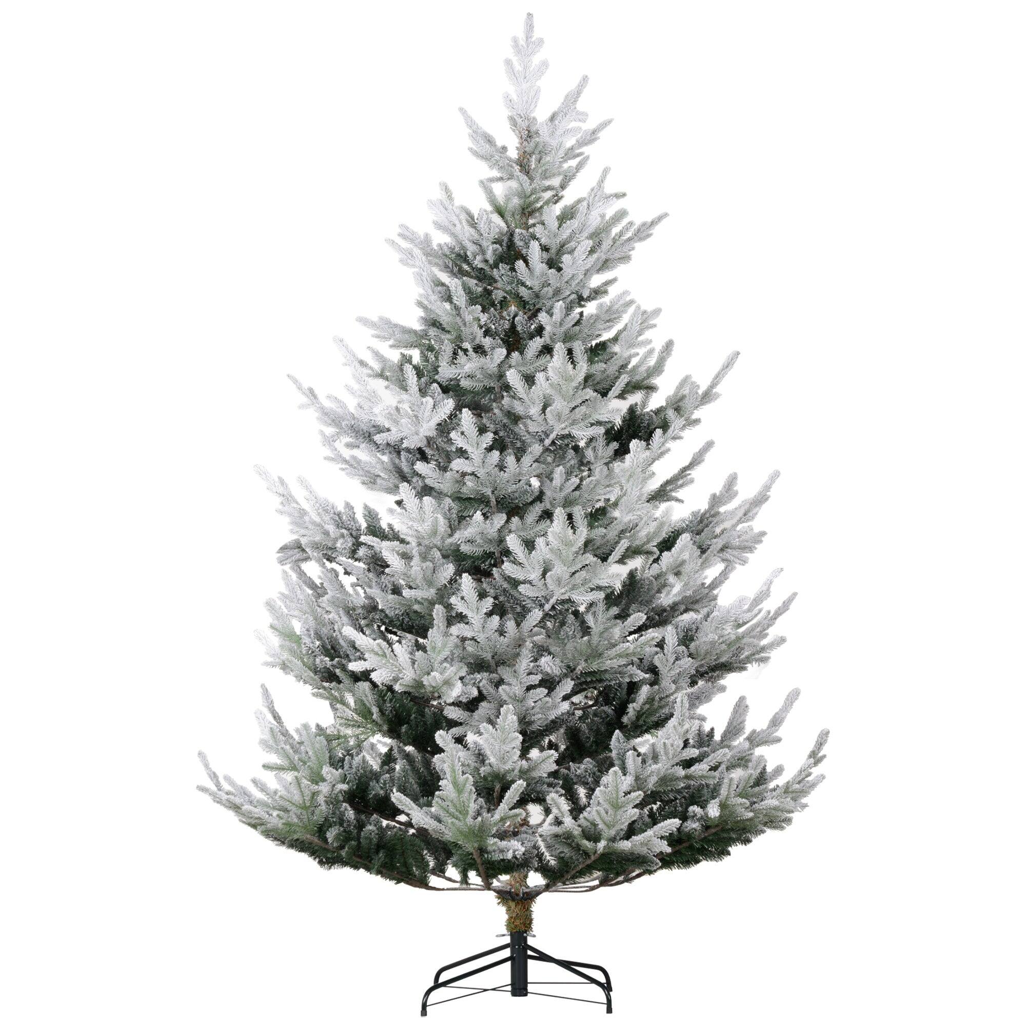 Alt View 4. Hivvago - 7.5 Foot Artificial Christmas Tree - Green.
