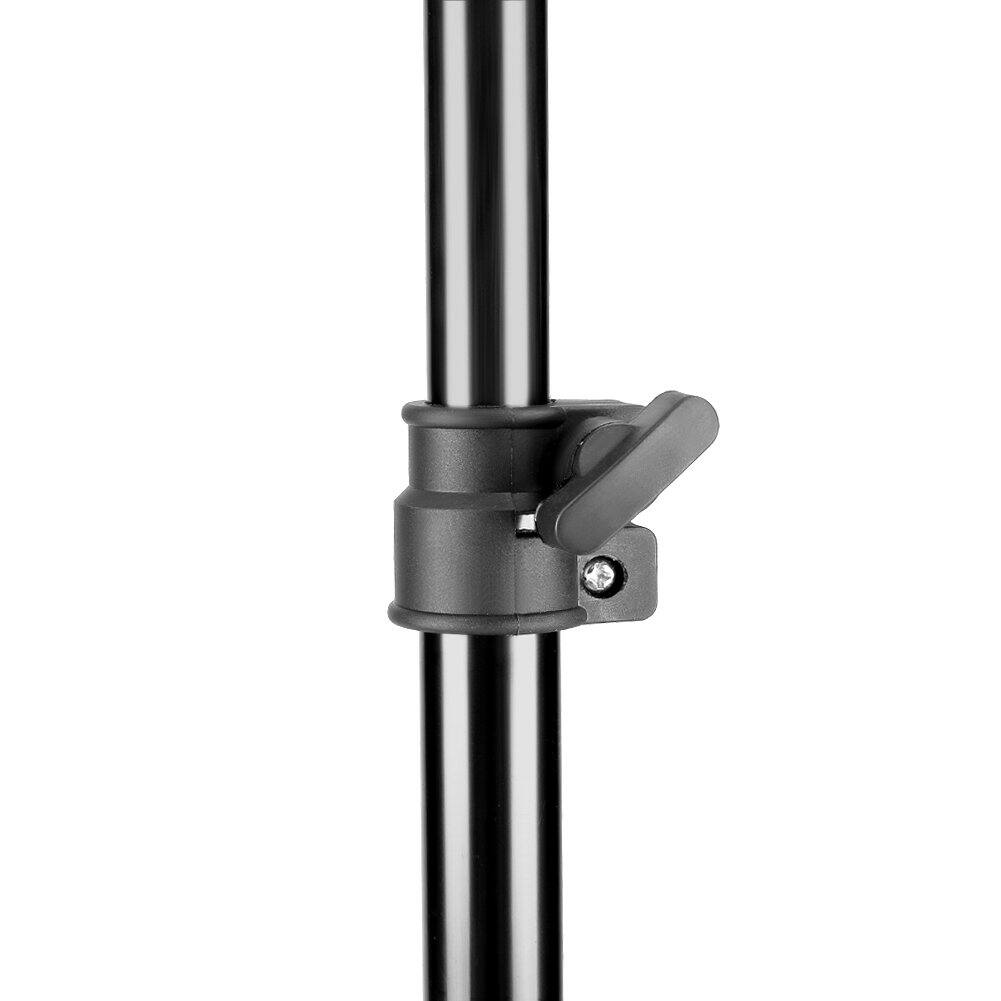Back. Neewer - 2-Pack Mini Aluminum Light Stands, 32" Max Height, for Reflector/Softbox/Umbrella.