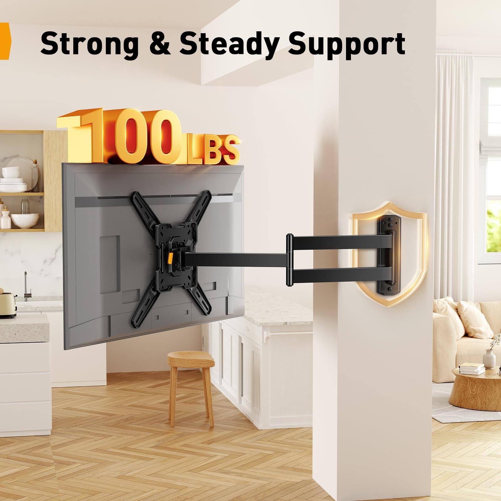 Strong & Steady Support  
100 LBS