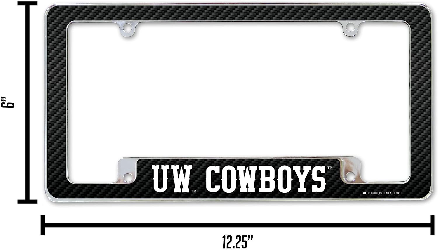 UW COWBOYS  
RICO INDUSTRIES, INC.  
6" x 12.25"