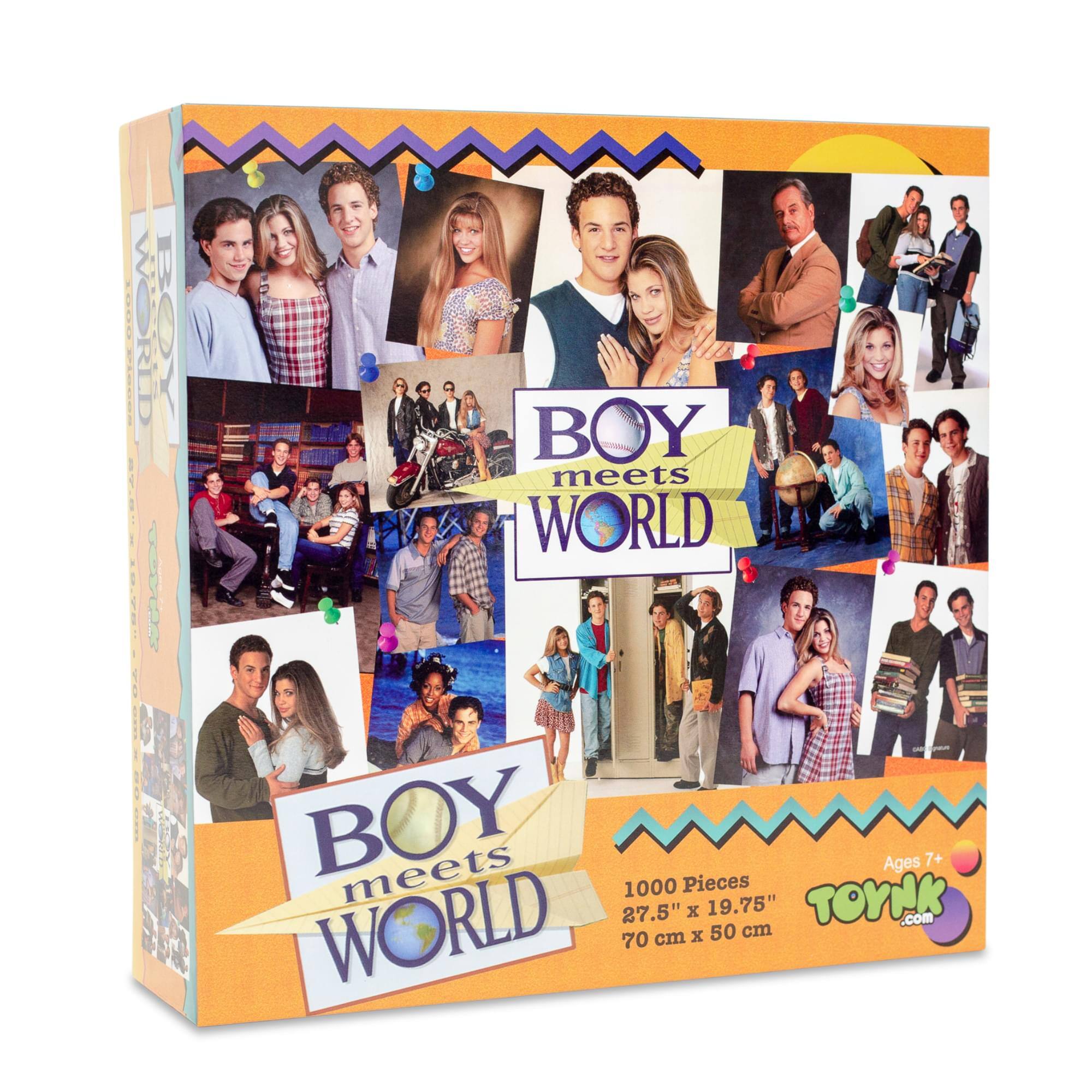 BOY meets WORLD

1000 Pieces
27.5" x 19.75"
70 cm x 50 cm

Ages 7+

TOYNIK.com