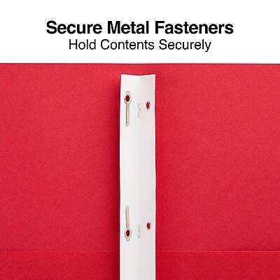 Secure Metal Fasteners  
Hold Contents Securely