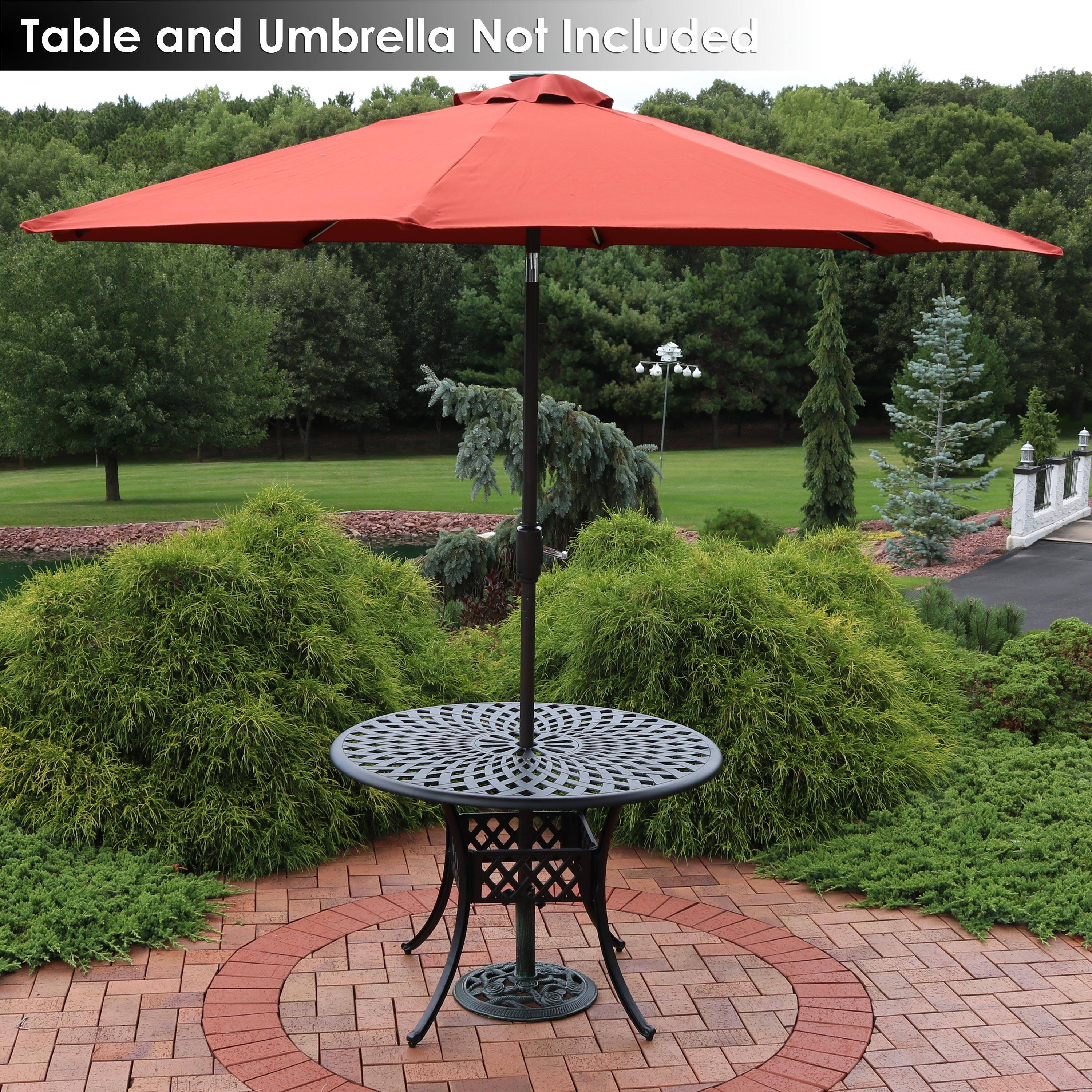 Table and Umbrella Not Included
