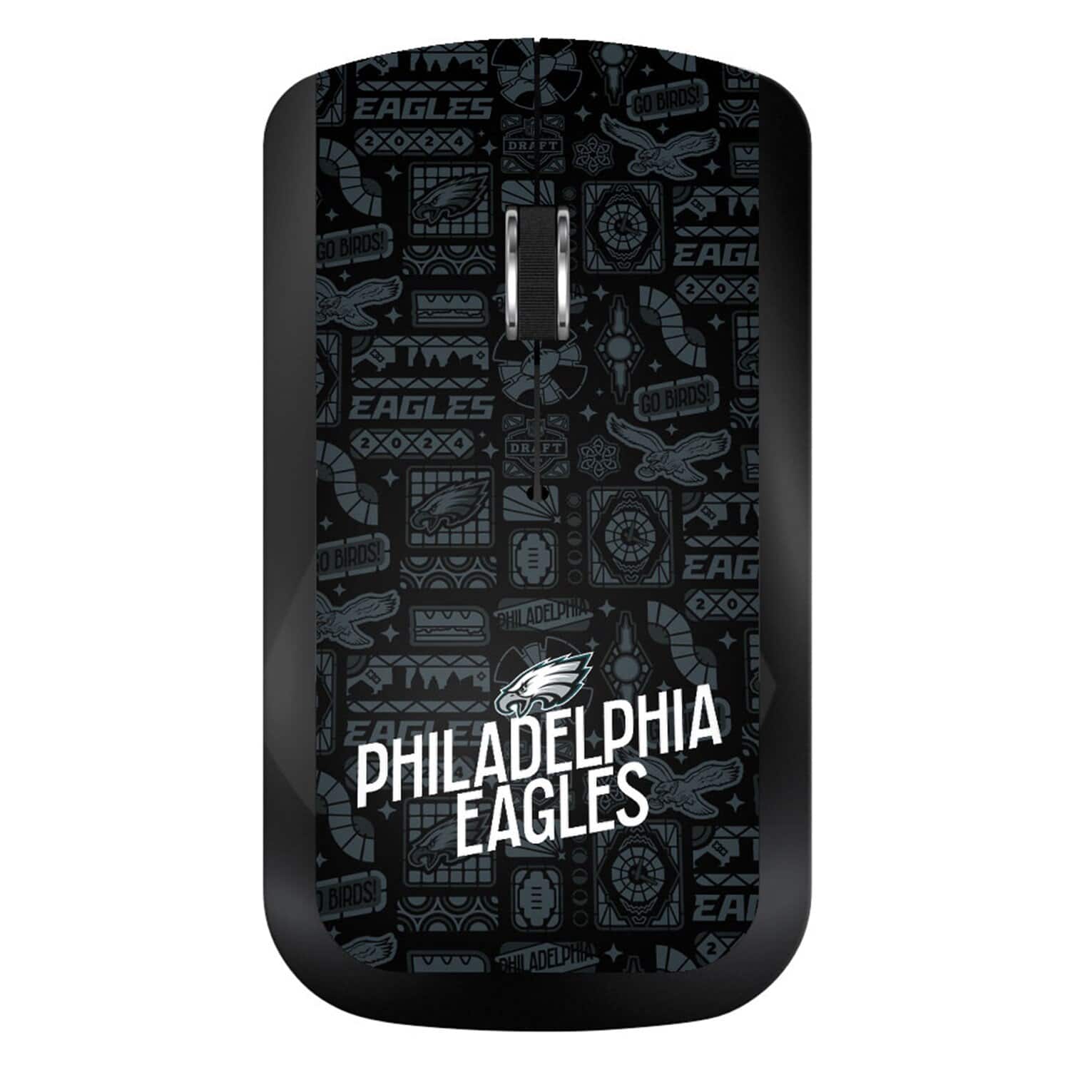 Keyscaper - Philadelphia Eagles 2024 Illustrated Limited Edition Wireless Mouse - Wireless - Black