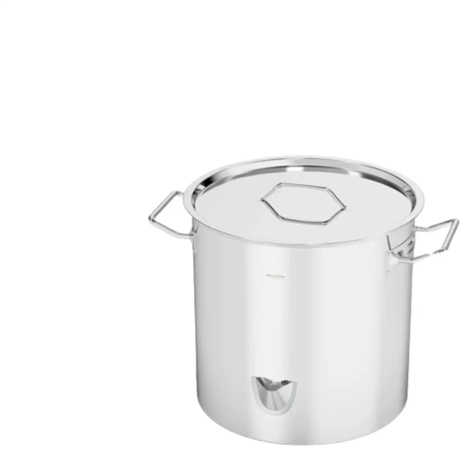 Front. Home Collection - 52 QT Stainless Steel Tamale Steamer Pot for Seafood Vegetables Cooking - Silver.