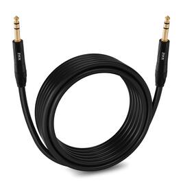 Lyxpro - Balanced Audio 1/4 TRS Cable, Male to Male, Durable & Flexible 1/4 to 1/4 Audio Cable, 20 ft - Black