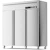 Front. Coolake - Coolake Commercial Freezer Refrigerator Combo, 72” W 54 Cu.ft Upright Freezer - Stainless steel.