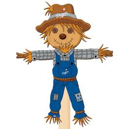 Fan Creations - Los Angeles Dodgers 12" Scarecrow Yard Stake - Multicolor