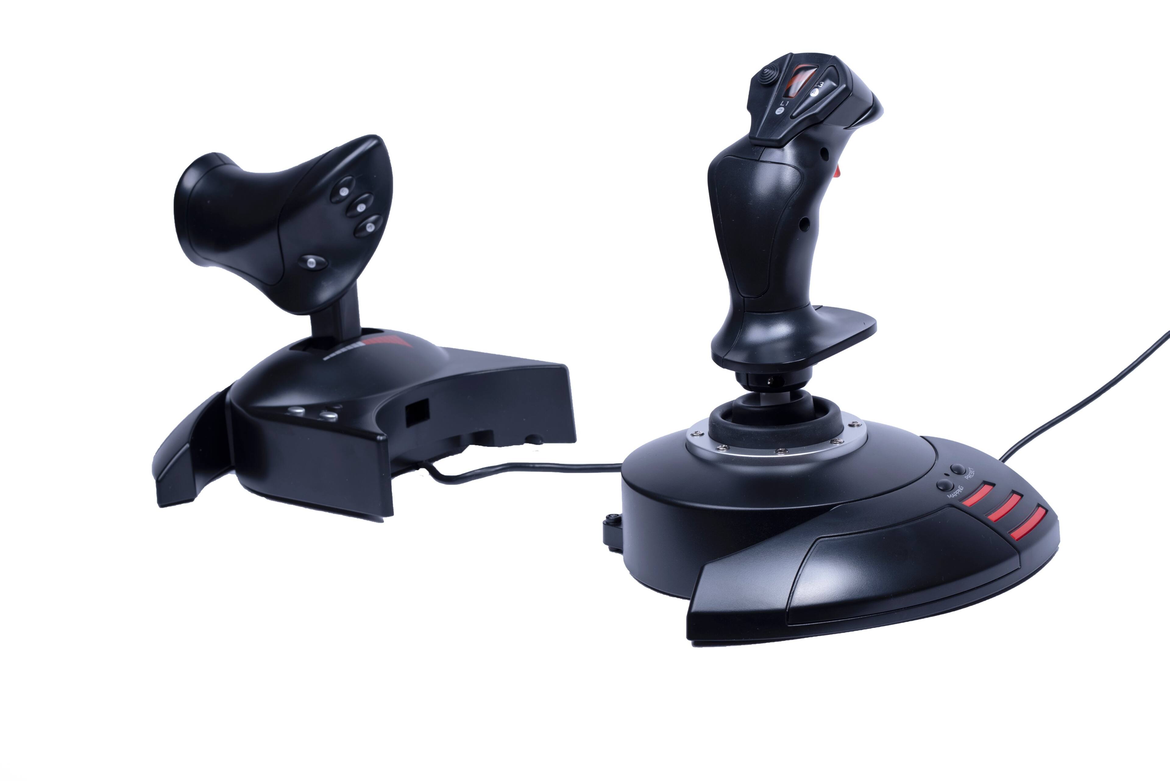 Back. Thrustmaster - Flight - Control System - Thrustmaster T-Flight HOTAS X - Multicolor.
