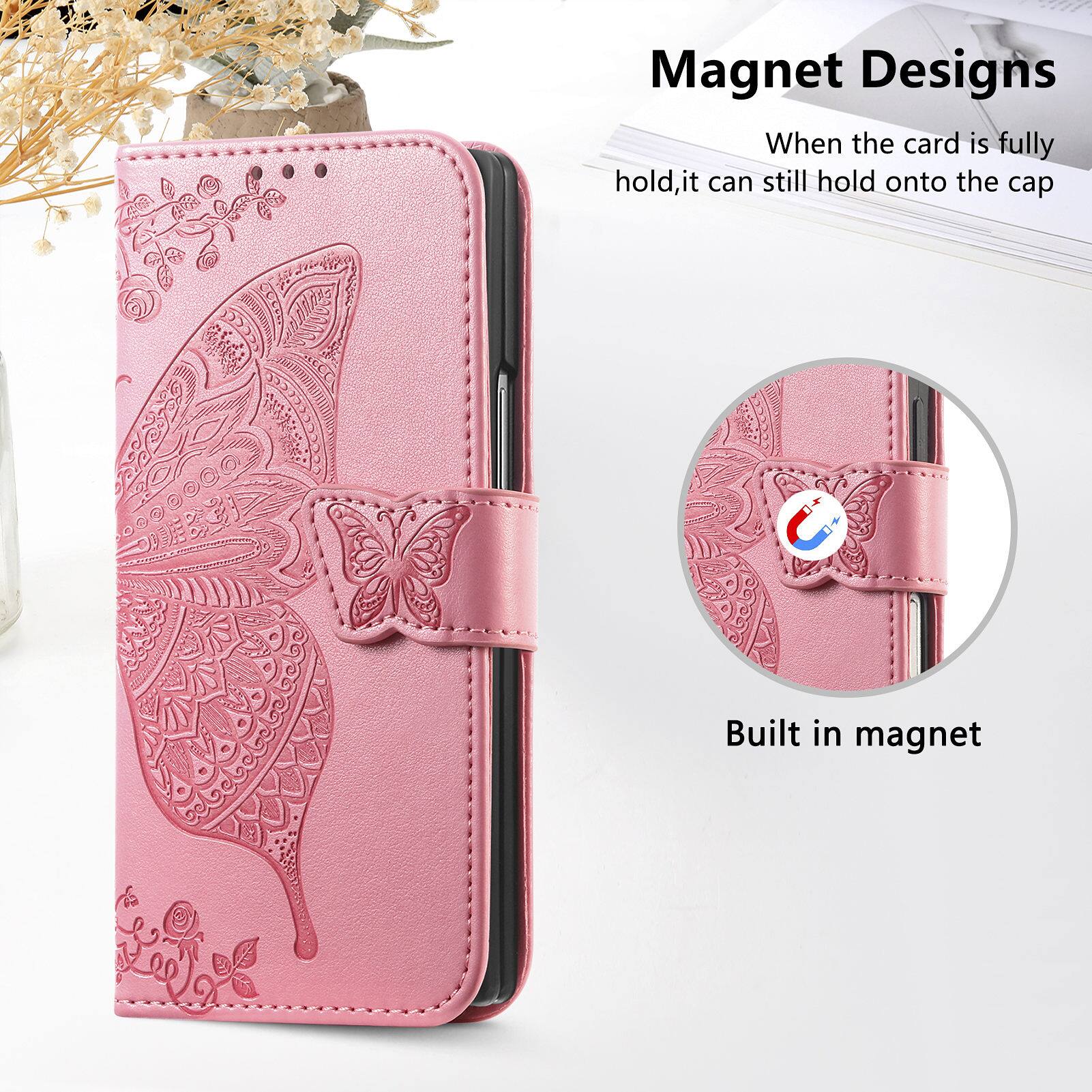 Magnet Designs

When the card is fully hold, it can still hold onto the cap

Built in magnet