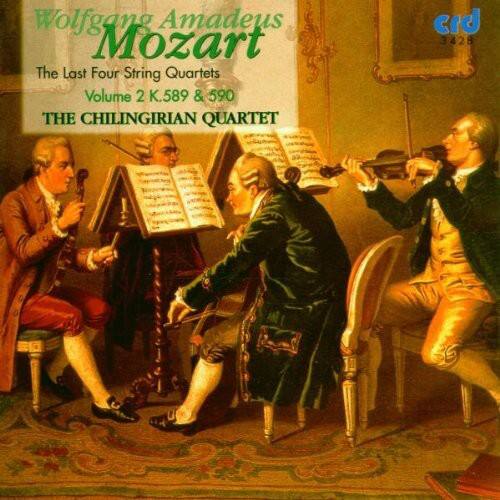 Wolfgang Amadeus Mozart  
The Last Four String Quartets  
Volume 2 K.589 & 590  

THE CHILINGIRIAN QUARTET  

crd 3428