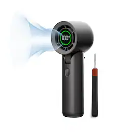 Blueair - AlwaysCool Portable Handheld Fan F7, 32H Battery - Night Charcoal