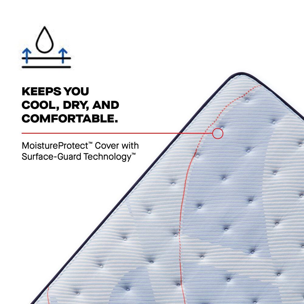 KEEPS YOU COOL, DRY, AND COMFORTABLE.  
MoistureProtect™ Cover with Surface-Guard Technology™
