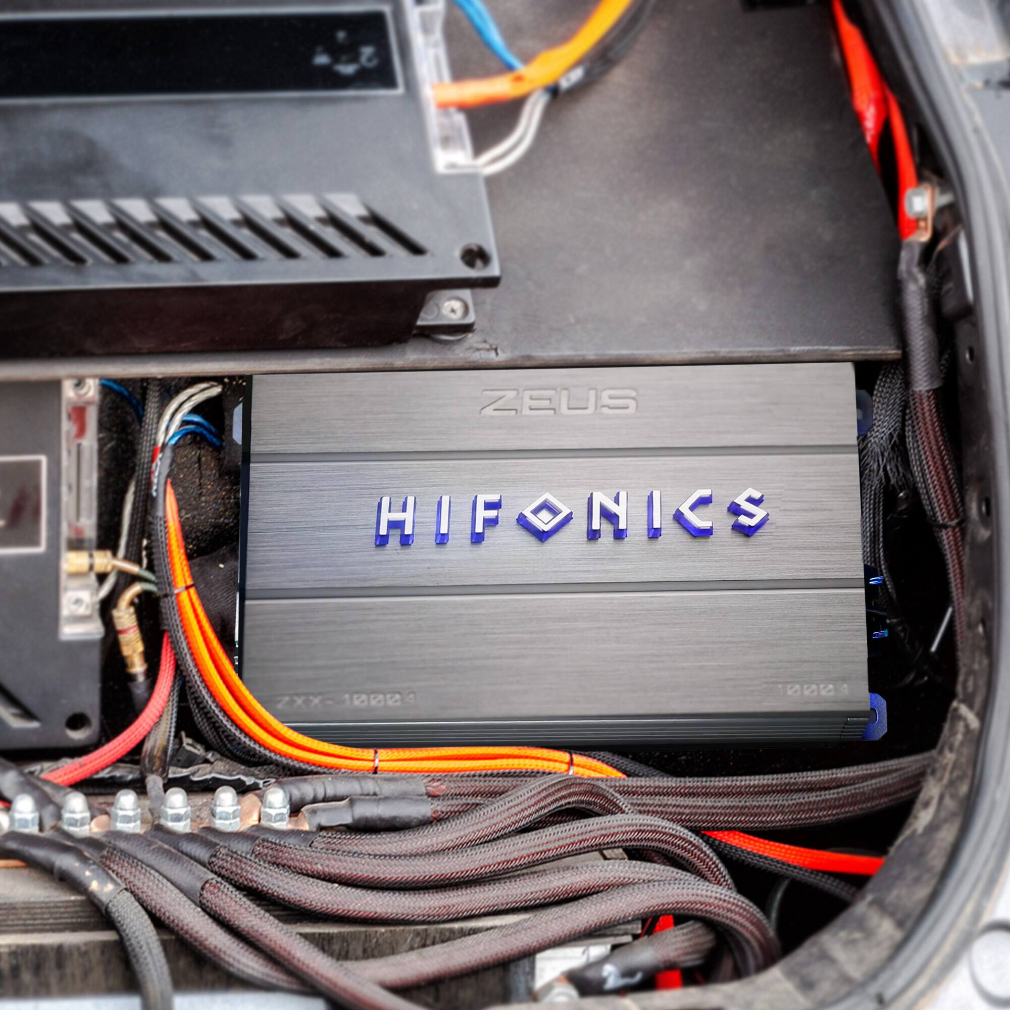 Hifonics ZXX 1000.4 1000 Watt 4 Channel Class A/B Bridgeable Car