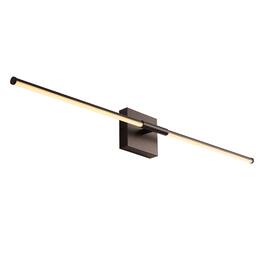 Jonathan Y - McKenna 32" Modern Minimalist Dimmable Integrated LED Metal Wall Sconce, Oil Rubbed Bronze - Oil-Rubbed Bronze