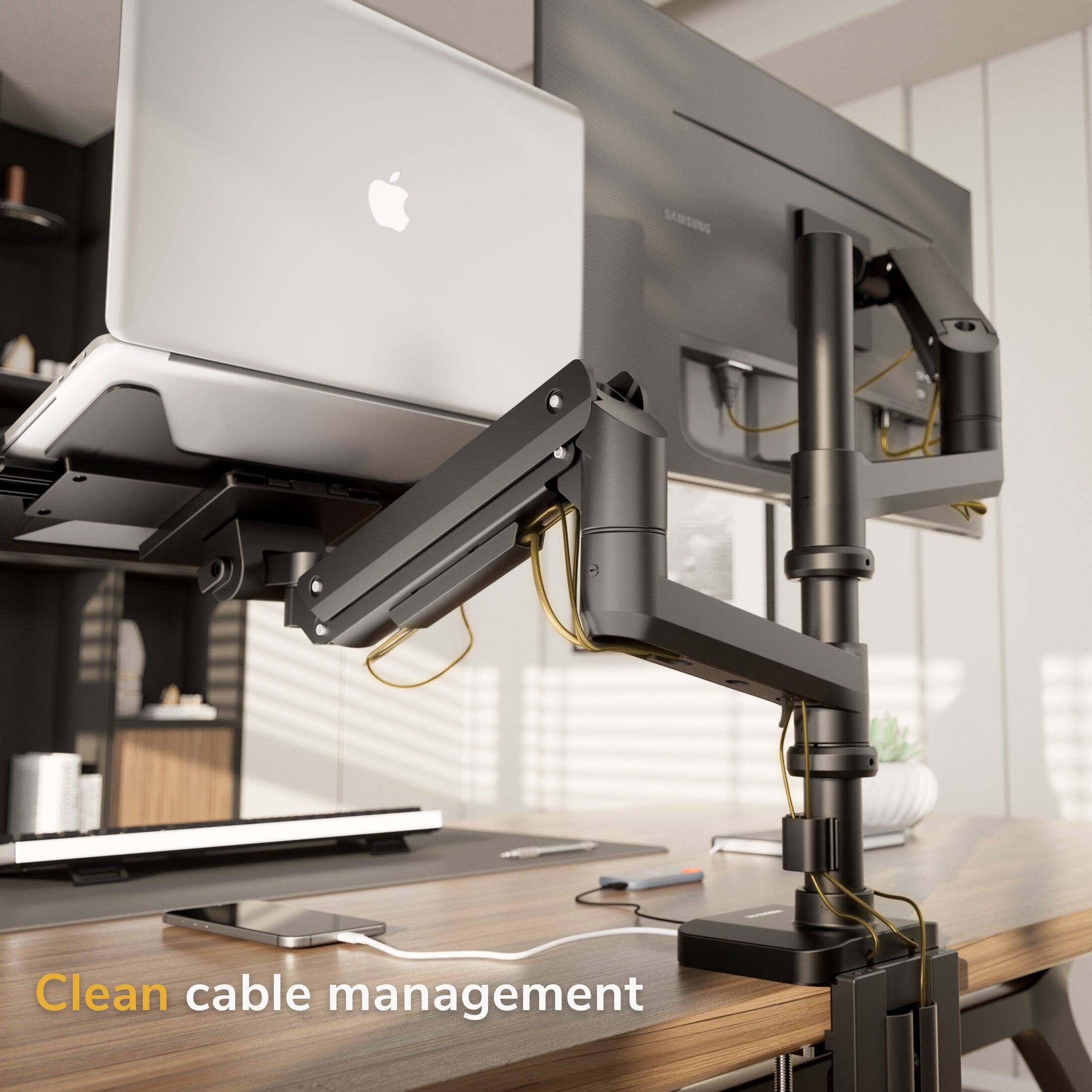 SAMSUNG Clean cable management