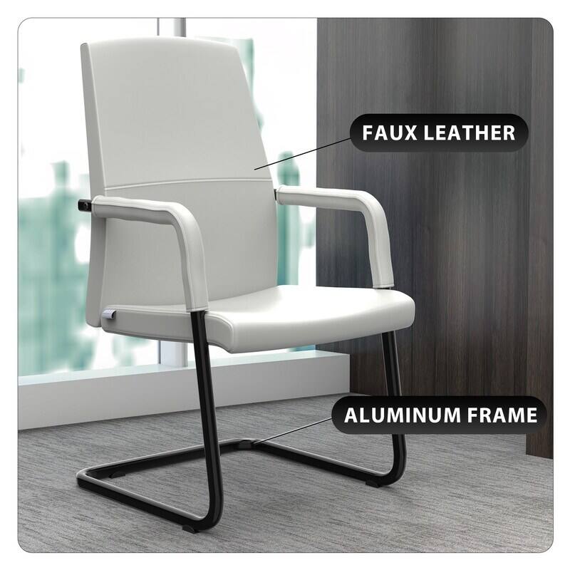 FAUX LEATHER  
ALUMINUM FRAME