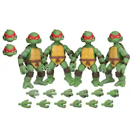 Mezco Toyz - Teenage Mutant Ninja Turtles Deluxe 5 Points Set - Multi-Color