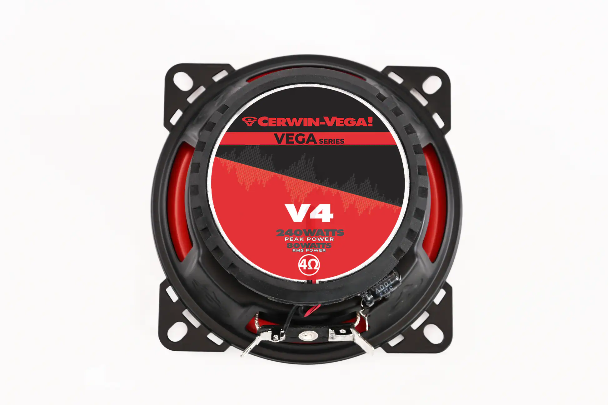 CERWIN-VEGA!  
VEGA SERIES  
V4  
240WATTS PEAK POWER  
200WATTS RMS POWER  
4Ω