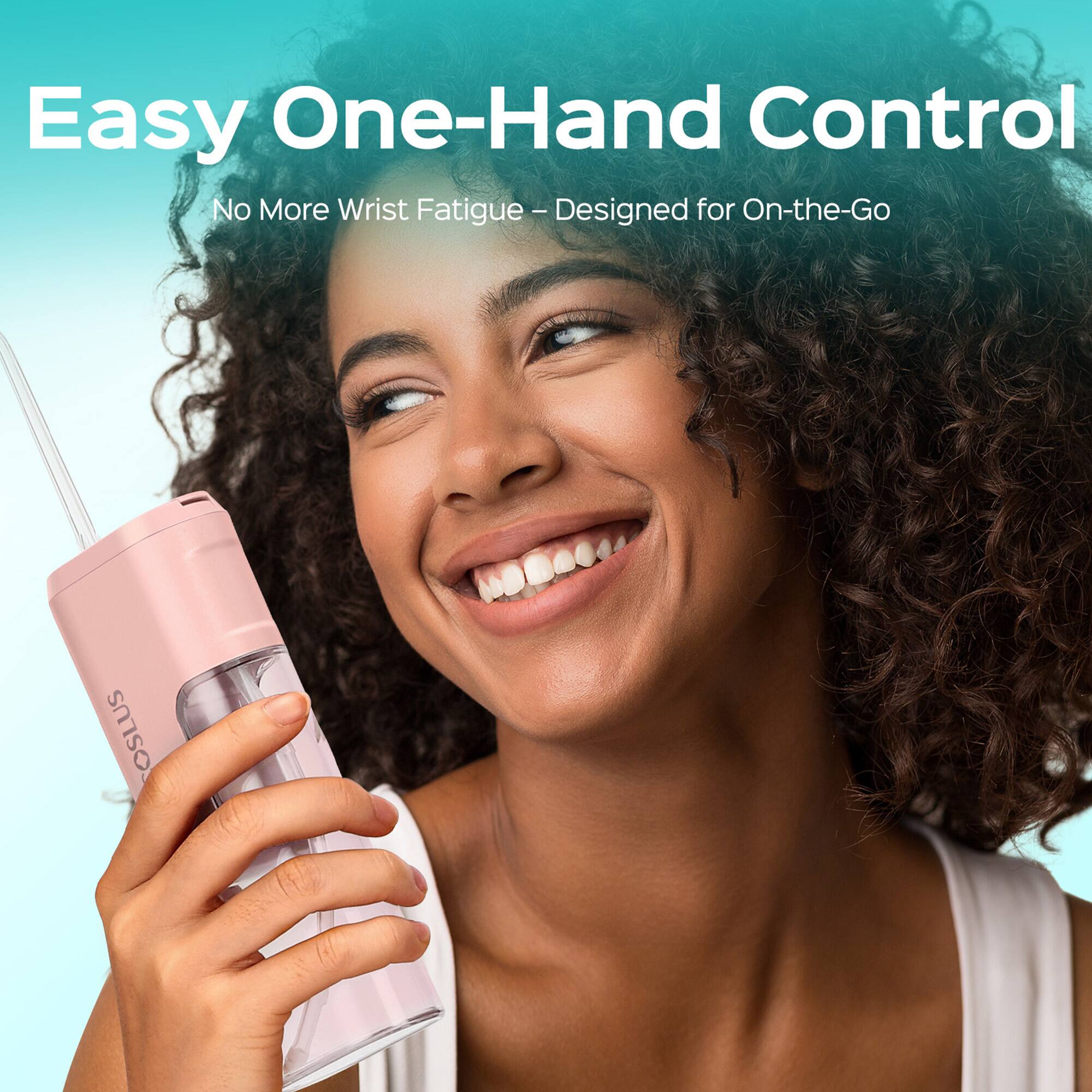 Easy One-Hand Control  
No More Wrist Fatigue - Designed for On-the-Go
