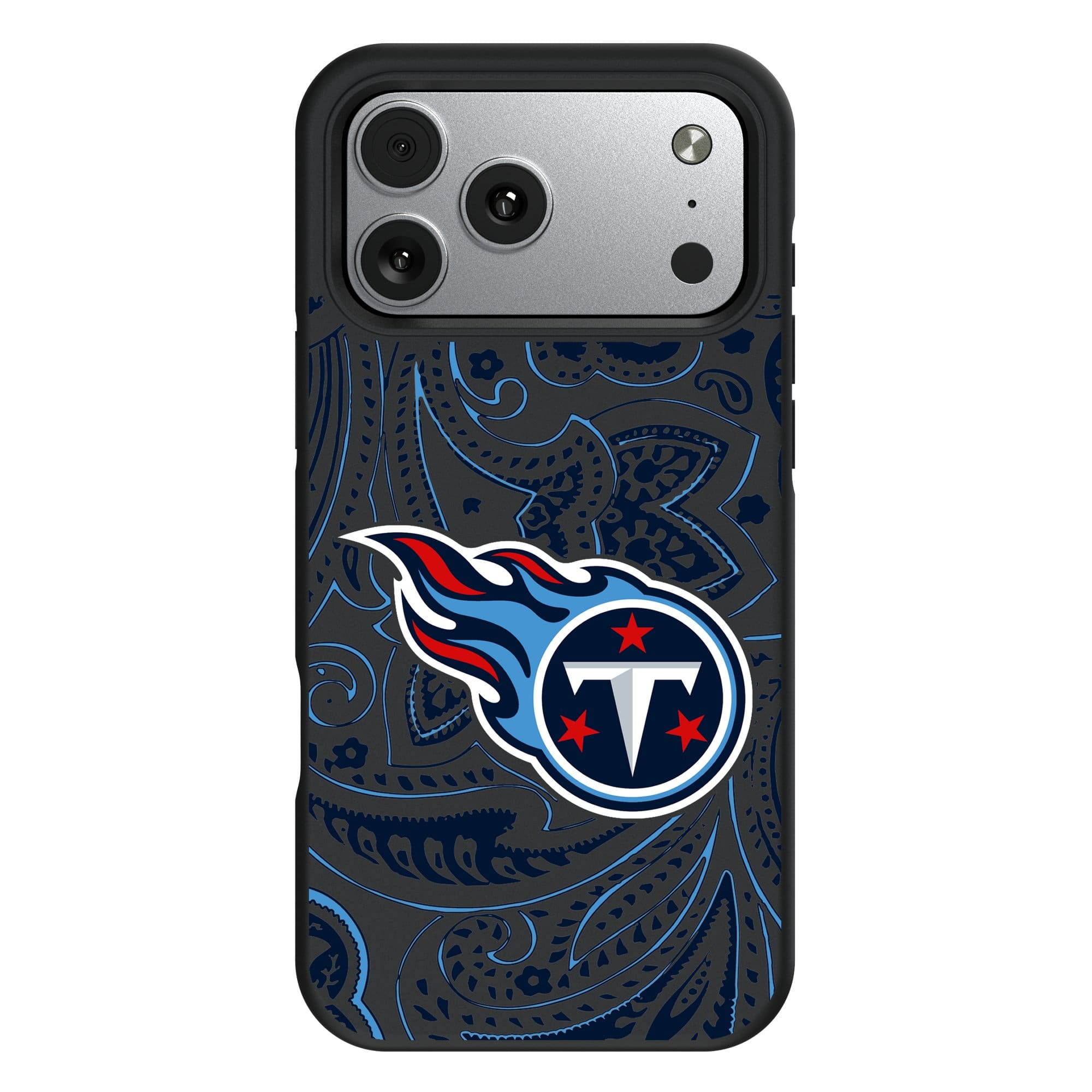 Keyscaper - NFL - Tennessee Titans iPhone Paisley Design Bump Case - 13 mini - Multicolor