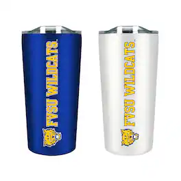 The Fanatic Group - Fort Valley State Wildcats 18oz. Soft Touch Tumbler Two-Piece Set - Multicolor