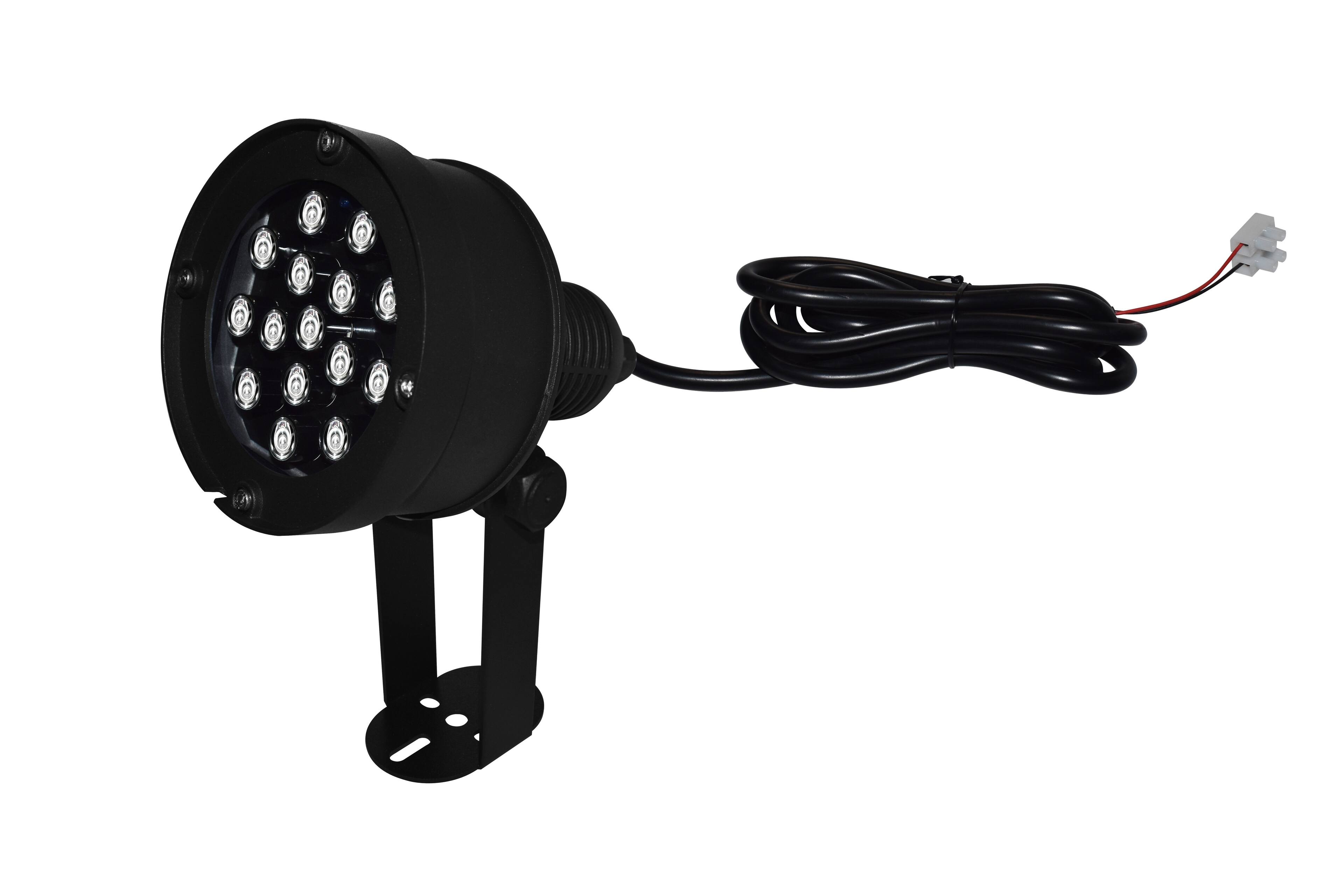 Front. SPT - Outdoor 850nm Infrared Illuminator with 147 LEDs – 40° Wide Beam, 590 ft Range.