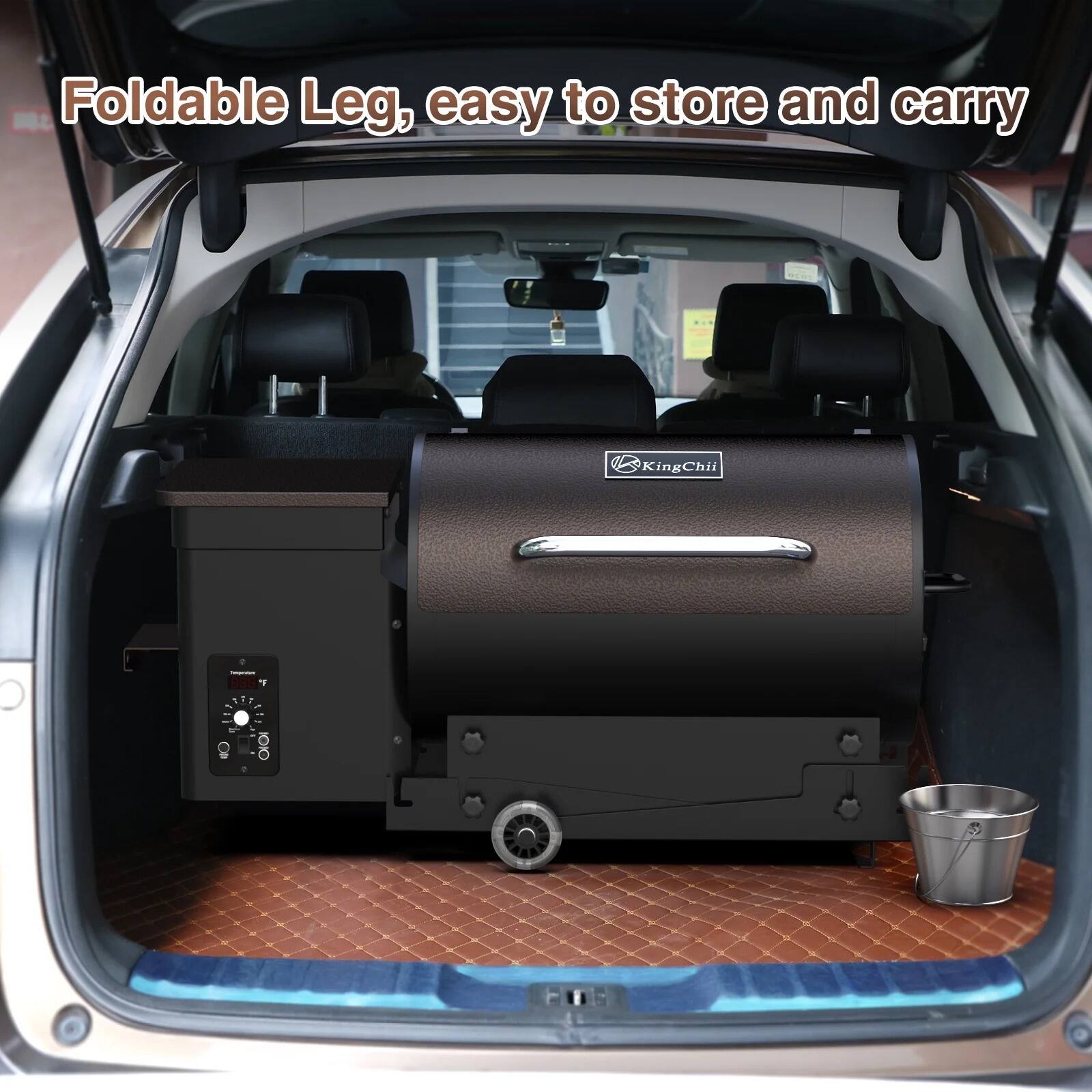 Foldable Leg, easy to store and carry
KingChii 2 P